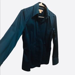 Banana Republic Teal Blue Blouse / Shirt